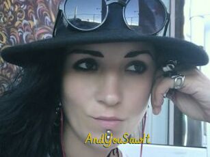 AndYouSawIt